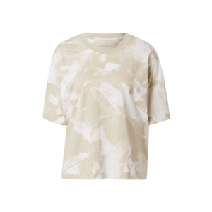 Reebok Sport Funkčné tričko biela / farba ťavej srsti vyobraziť