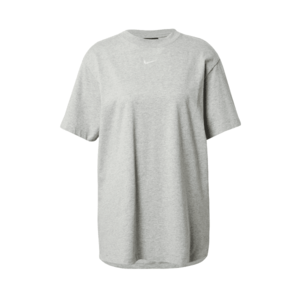 Nike Sportswear Oversize tričko sivá melírovaná / biela vyobraziť