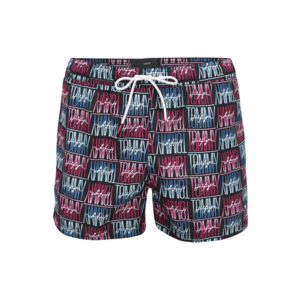 Tommy Hilfiger Underwear Plavecké šortky biela / čierna / modrá / ružová vyobraziť