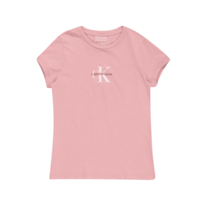 Calvin Klein Jeans Tričko 'SLIM FIT TEE' ružová vyobraziť