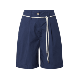 ESPRIT Plisované nohavice námornícka modrá vyobraziť