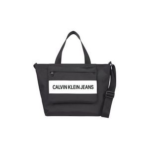 Calvin Klein Jeans Shopper čierna / biela vyobraziť