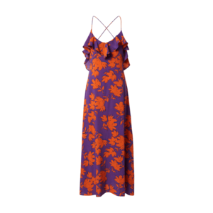 Trendyol Letné šaty fialová / oranžová vyobraziť