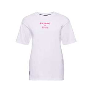 Superdry Tričko ružová / biela vyobraziť