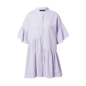 Trendyol Košeľové šaty pastelovo fialová vyobraziť