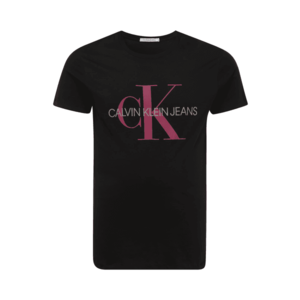 Calvin Klein Jeans Plus Tričko čierna / ružová vyobraziť