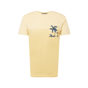 JACK & JONES Tričko 'HAZY' žltá / svetložltá / modrá vyobraziť