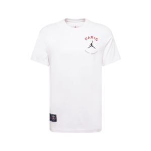 Jordan Funkčné tričko biela / červená / čierna vyobraziť