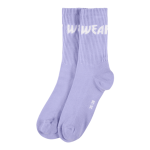 WEARKND Ponožky orgovánová / biela vyobraziť