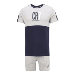 CR7 - Cristiano Ronaldo Krátke pyžamo sivá / tmavomodrá vyobraziť