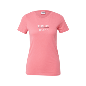 Tommy Jeans Tričko ružová / biela / červená / námornícka modrá vyobraziť