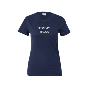 Tommy Jeans Tričko námornícka modrá / biela / červená vyobraziť