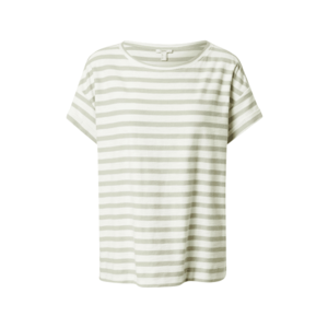 ESPRIT Tričko pastelovo zelená / biela vyobraziť
