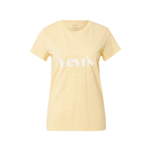 LEVI'S Tričko svetložltá / biela vyobraziť