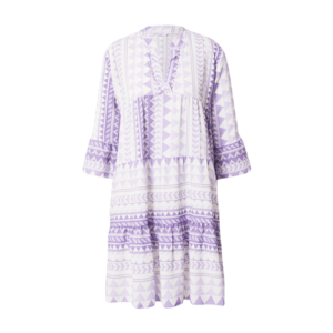 Hailys Košeľové šaty 'Lola' pastelovo fialová / svetlofialová / biela vyobraziť