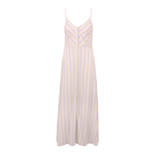 Y.A.S Petite Košeľové šaty 'SAVANNA' pastelovo fialová / biela ako vlna vyobraziť