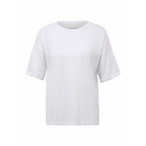 VILA Oversize tričko 'DREAMERS' šedobiela vyobraziť