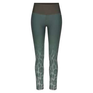 BENCH Športové nohavice zelená / béžová / tmavosivá vyobraziť