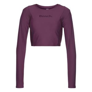 BENCH Funkčné tričko fialová / biela vyobraziť
