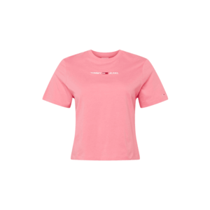 Tommy Jeans Curve Tričko ružová vyobraziť