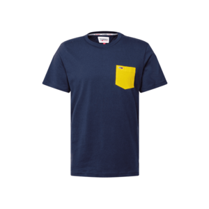 Tommy Jeans Tričko námornícka modrá / žltá vyobraziť