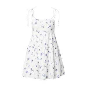 Abercrombie & Fitch Letné šaty nebesky modrá / azúrová / šedobiela vyobraziť