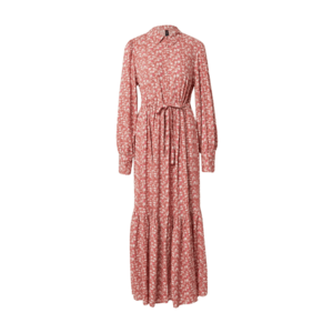 Y.A.S Košeľové šaty 'MITURA' svetlohnedá / biela / ružová vyobraziť