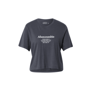Abercrombie & Fitch Tričko tmavosivá / biela vyobraziť