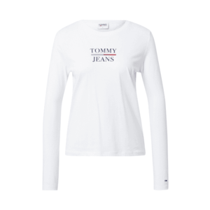 Tommy Jeans Tričko biela / námornícka modrá / červená vyobraziť