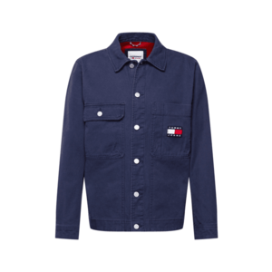 Tommy Jeans Prechodná bunda námornícka modrá / biela / červená vyobraziť