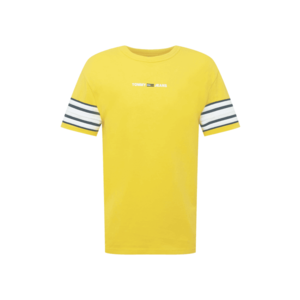 Tommy Jeans Tričko žltá / biela / tmavomodrá vyobraziť