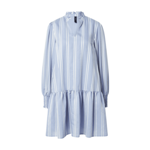 Y.A.S Košeľové šaty 'Hoppa' dymovo modrá / biela vyobraziť
