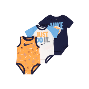 Nike Sportswear Body námornícka modrá / biela / svetlomodrá / oranžová / sivá vyobraziť