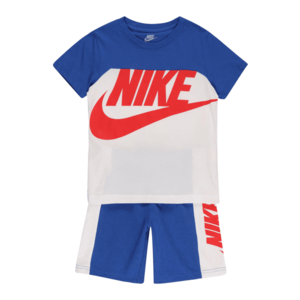 Nike Sportswear Set tmavomodrá / biela / oranžovo červená vyobraziť