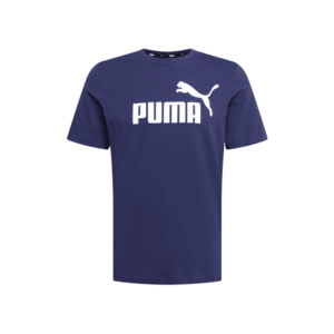 PUMA Tričko námornícka modrá / biela vyobraziť