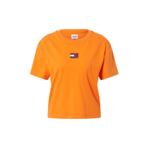 TOMMY HILFIGER Tričko oranžová / námornícka modrá / biela / červená vyobraziť