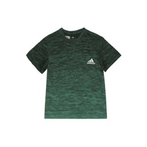 ADIDAS PERFORMANCE Funkčné tričko zelená / sivá / biela vyobraziť