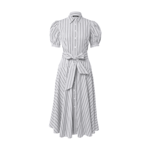 Lauren Ralph Lauren Košeľové šaty 'Anella' biela / čierna vyobraziť