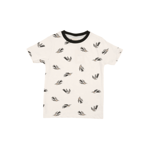 Turtledove London Tričko biela / čierna / hnedá vyobraziť