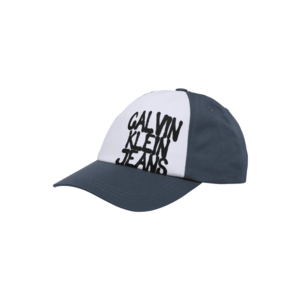 Calvin Klein Jeans Klobúk dymovo modrá / biela / čierna vyobraziť