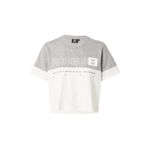 Hummel Funkčné tričko sivá / biela vyobraziť