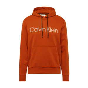 Calvin Klein Mikina oranžová / biela / čierna vyobraziť