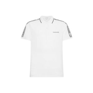 Calvin Klein Tričko biela / čierna vyobraziť