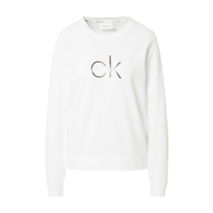 Calvin Klein Mikina biela / strieborná vyobraziť