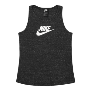Nike Sportswear Tričko biela / čierna melírovaná vyobraziť