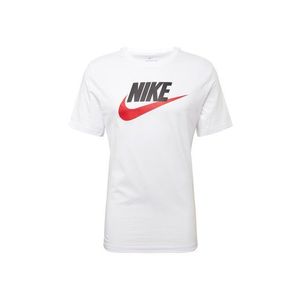 Nike Sportswear Tričko 'M NSW TEE FUTURA' biela / čierna / červená vyobraziť