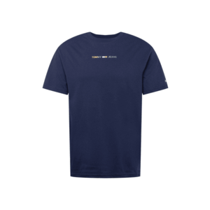 Tommy Jeans Tričko námornícka modrá / zmiešané farby vyobraziť