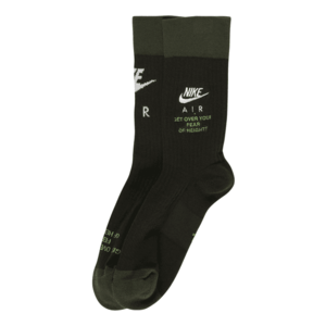 Nike Sportswear Ponožky jedľová / biela / kiwi vyobraziť