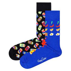 Happy Socks Ponožky tmavomodrá / modrá / zmiešané farby vyobraziť