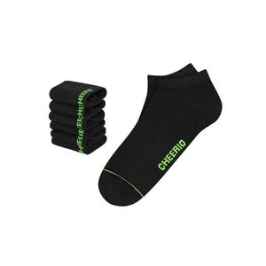 CHEERIO* Ponožky 'SNEAKER PAL 6P' čierna vyobraziť